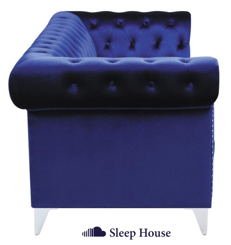 Lux Blue Sofa