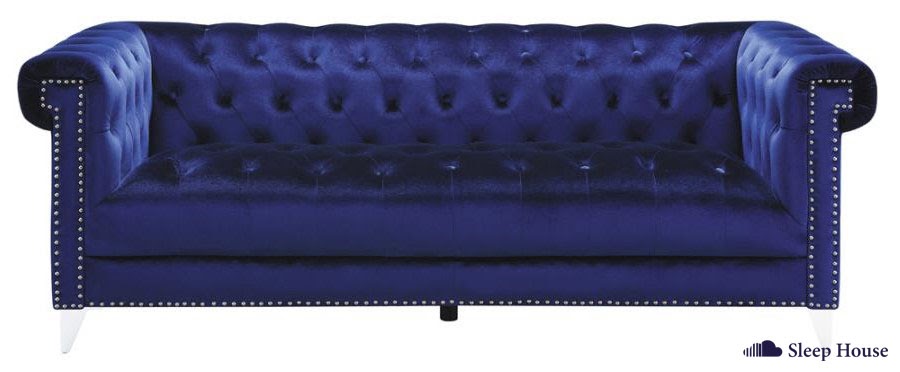 Lux Blue Sofa